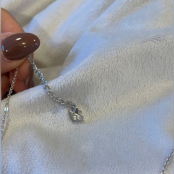 Swarovski Silver Infinity Necklace - Picture 3 of 4